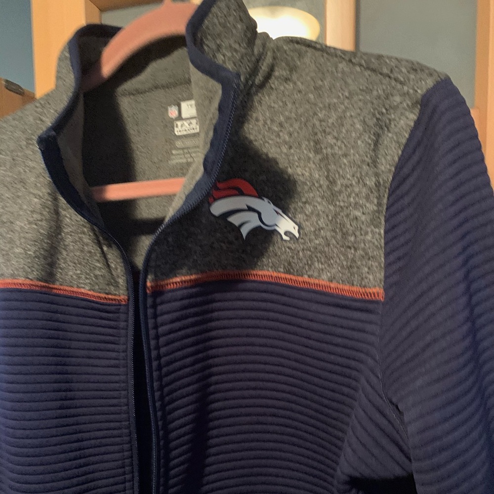 Broncos zip up jacket